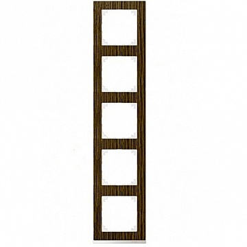 Рамка 5 постов MERTEN M-PURE DECOR, дуб MTN4050-3674 Schneider Electric