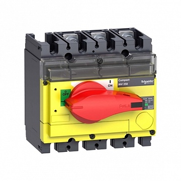 Рубильник Interpact INV 200А 3P, фронтальное исполнение 31182 Schneider Electric