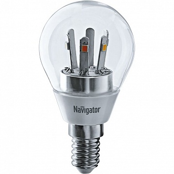 Лампа светодиодная 71 294 NLL-G45-5-230-2.7K-E14-CL 71294 Navigator