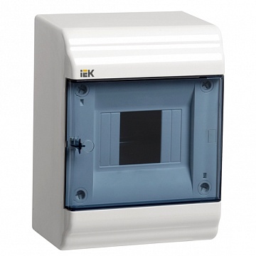 Распределительный шкаф PRIME, 4 мод., IP41, навесной, пластик код. MKP82-N-04-41-20 IEK