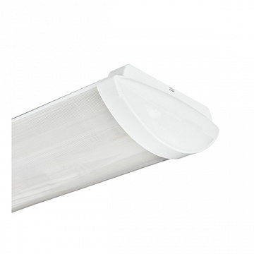 Cветильник ЛПО46-2х18-603 Luxe IP20, 650х191х72, расс. экструд. опал. с прозр. краями из ПК, ЭмПРА, PF=0,85 1056218603 Ардатовский светотехнический завод