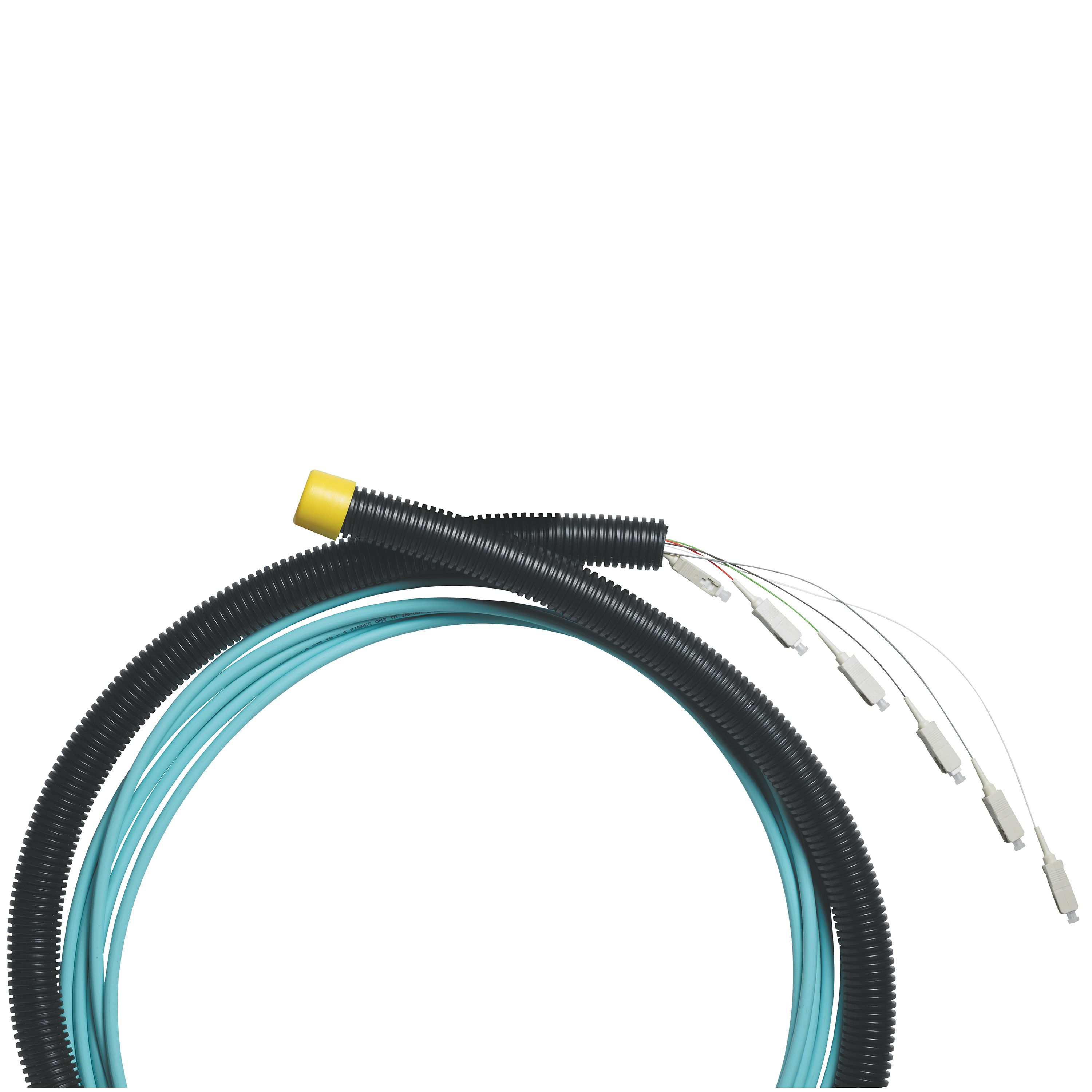 Претерминированная сборка 6 х LC/LC - OM3 - TB - 180 м 132058 Legrand