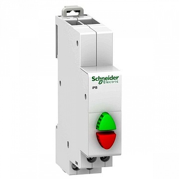 Кнопка управления iPB красная/зеленая 1НЗ/1НО (max 72) A9E18034 Schneider Electric