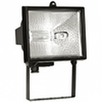 Прожектор ИО1500 галогенный черный IP54 LPI01-1-1500-K02 IEK