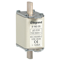 Предохранитель типа gG - размер 00 - с индикатором - 35 A 016322 Legrand