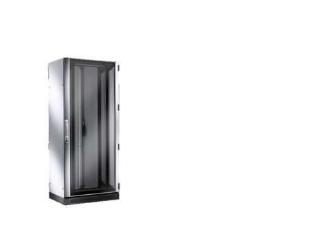 TS IT Шкаф 800x2300x800 47U с обзорной и стальной дверью 19` монтажные рамы предсобранный 5512151 Rittal