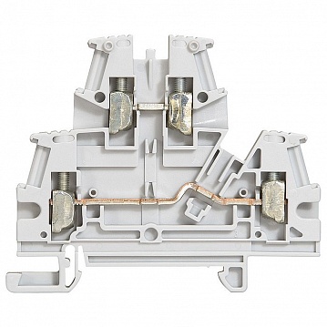 Проходная клемма с винтовым зажимом Viking 3 2,5мм?, серый, 037167 037167 Legrand