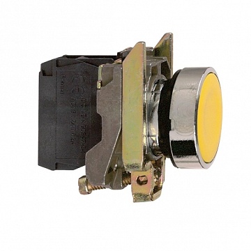 Кнопка Harmony 22 мм² IP66, Оранжевый XB4BA51 Schneider Electric