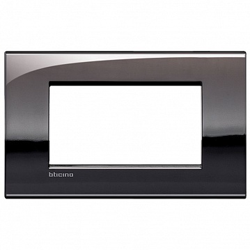 Рамка 4 модуля LIVING LIGHT, горизонтальная, олово LNC4804PT Bticino