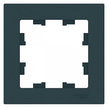 Рамка 1 пост ATLASDESIGN, изумруд ATN000801 Schneider Electric