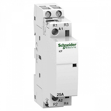 Модульный контактор iCT 2P 25А 230/220В AC A9C20536 Schneider Electric