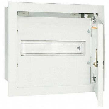 Распределительный шкаф ЩРв 9 мод., IP31, встраиваемый, сталь, серая дверь, с клеммами SQ0905-0001 TDM