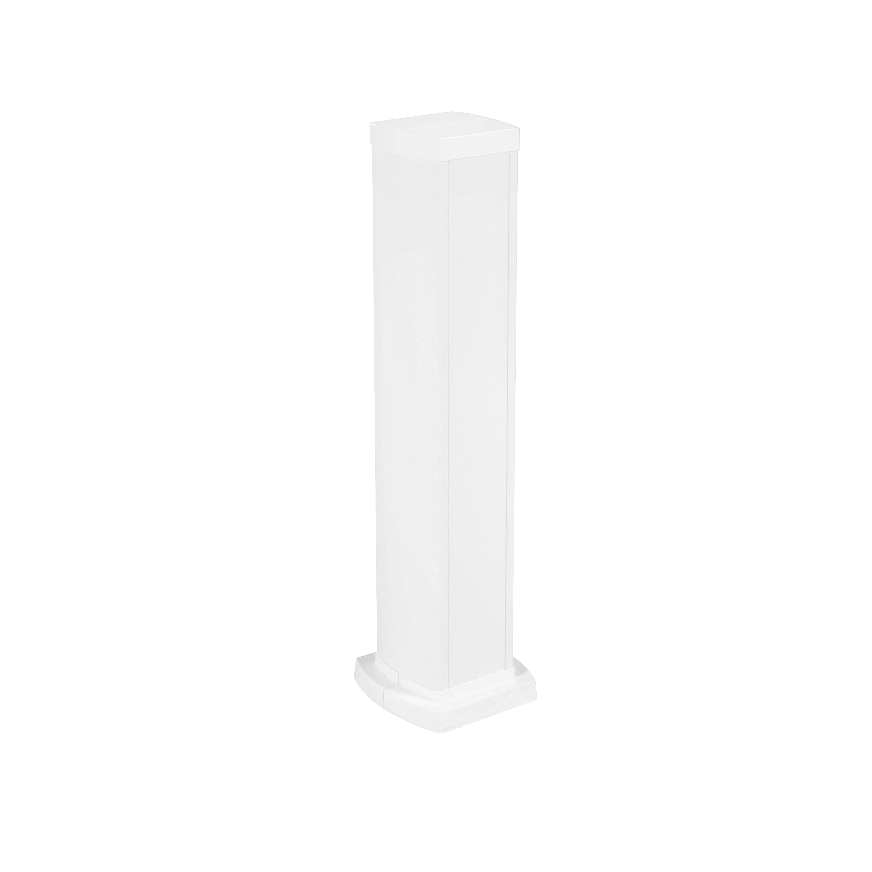 Универсальная мини-колонна алюминиевая с крышкой из алюминия 2 секции, высота 0,68 метра, цвет белый 653123 Legrand