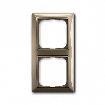 Рамка 2 поста BASIC55, maison-beige 1725-0-1527 ABB