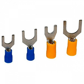 Наконечник вилочный 1,5-2,5 кв.мм 4,1мм²(НВ) (упак. 100шт) 2B14 DKC