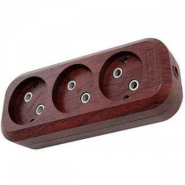 Колодка розеточная ЭКО 3-местный, бук, SQ1806-0061 SQ1806-0061 TDM