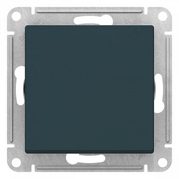 Переключатель 1-клавишный ATLASDESIGN, скрытый монтаж, изумруд ATN000861 Schneider Electric