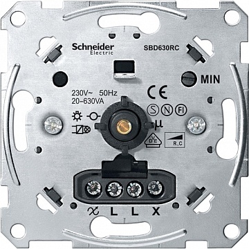 Механизм поворотного светорегулятора коллекции Merten, 630 Вт MTN5137-0000 Schneider Electric