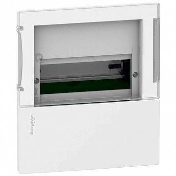 Распределительный шкаф PRAGMA 8 мод., IP40, встраиваемый, пластик, с клеммами MIP22108S Schneider Electric