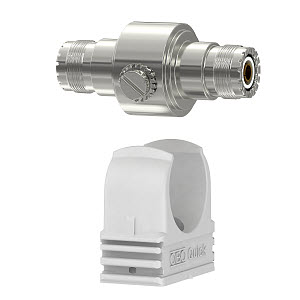 Устройства защиты от импульсных перенапряжений УЗИП для коаксиального кабеля (тип разъема S-UHF), 130 В (S-UHF W/W) 5093015 OBO Bettermann