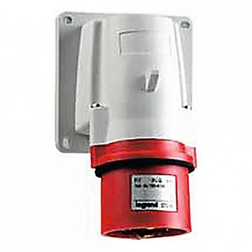 Вилка накладная - P17 Tempra Pro - IP 44 - 380/415 В~ - 16 A - 3К+З 057588 Legrand