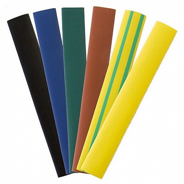 Термоусаживаемая трубка ТУТнг 10/5 набор (7 цветов по 3 шт. 100мм) SQ0518-0505 TDM