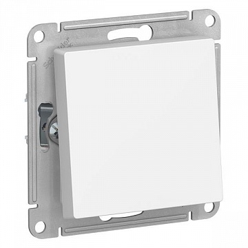 Переключатель 1-клавишный ATLASDESIGN, скрытый монтаж, белый ATN440161 Schneider Electric