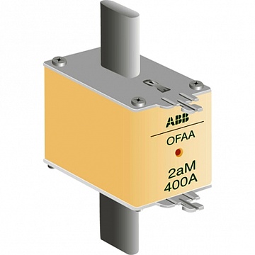 Предохранитель OFAF2aM400 400A тип аМ размер2, до 500В 1SCA022697R9510 ABB