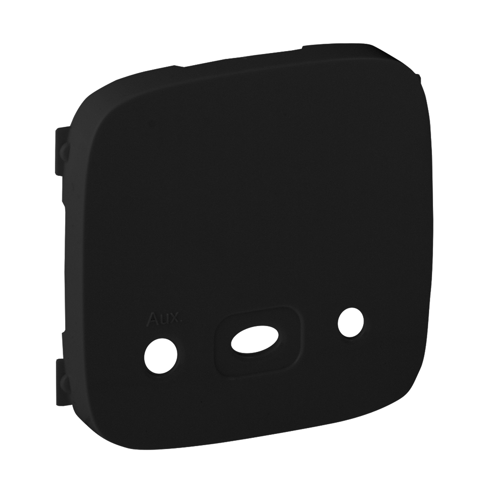 Valena ALLURE.Лицевая панель для аудио-входа.Антрацит 755458 Legrand