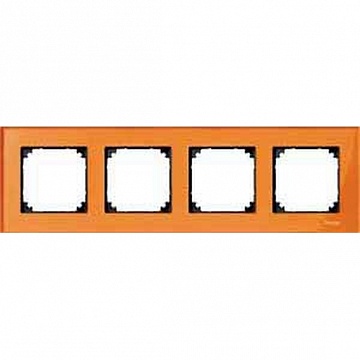 Рамка 4 поста MERTEN M-ELEGANCE, кальцит MTN404402 Schneider Electric