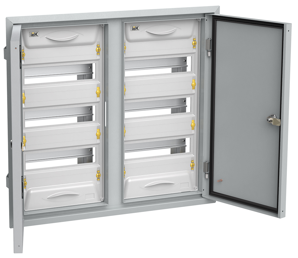 Корпус металлический распределительный ЩРв-2х36зк-1 36 IP31 UNIVERSAL MKM12-V-2X36-31-ZK-U IEK