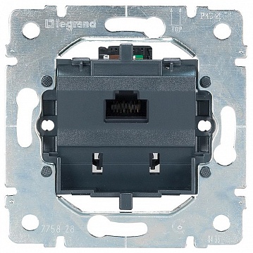 Механизм розетки телефонная 2xRJ11 GALEA LIFE 775939 Legrand