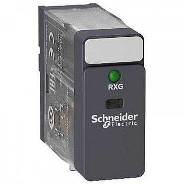 Реле промежуточноеочное,10А,1С/О,~24В, LED RXG13B7 Schneider Electric