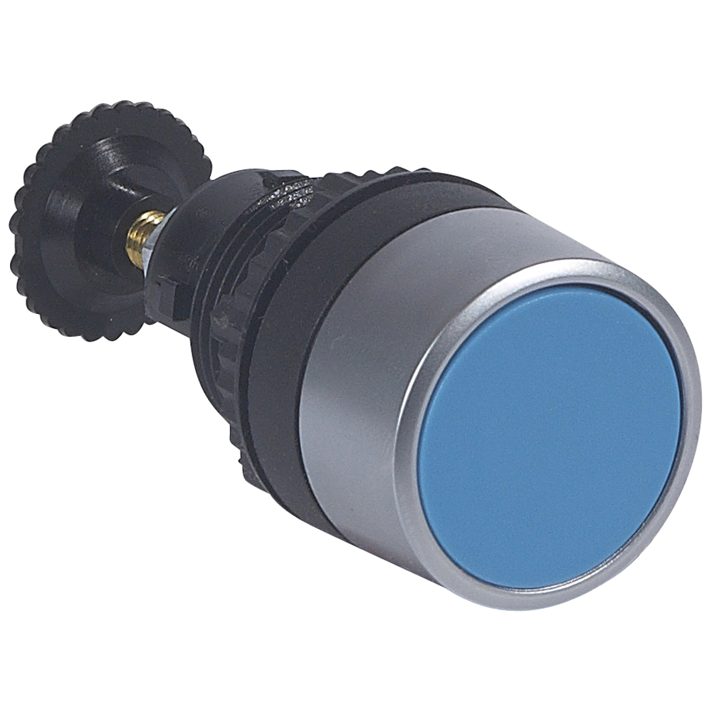 Кнопка с удлиненным штоком для механического сброса - Osmoz - для комплектации - без подсветки - IP 65 - синий 023863 Legrand