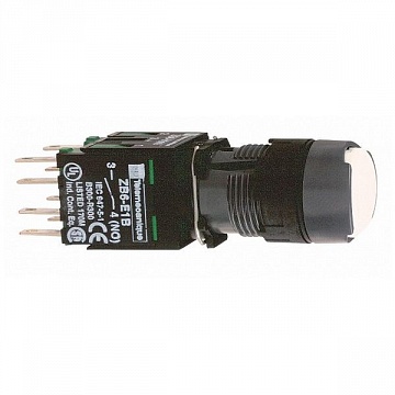 Кнопка Harmony 16 мм² IP65 белый XB6AA15B Schneider Electric