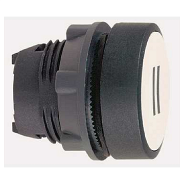 Головка кнопки белая с черной маркировкой ZB5AA136 Schneider Electric