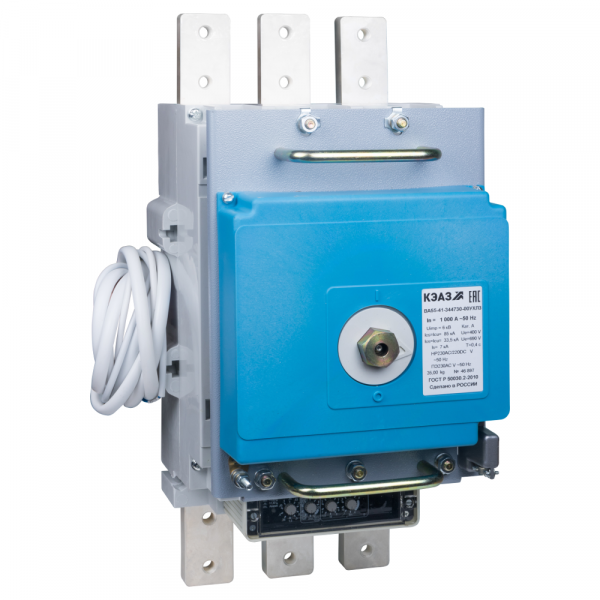 Выключатель автоматический ВА55-41-341130-630А-690AC-ПЭ230AC-УХЛ3 232802 КЭАЗ