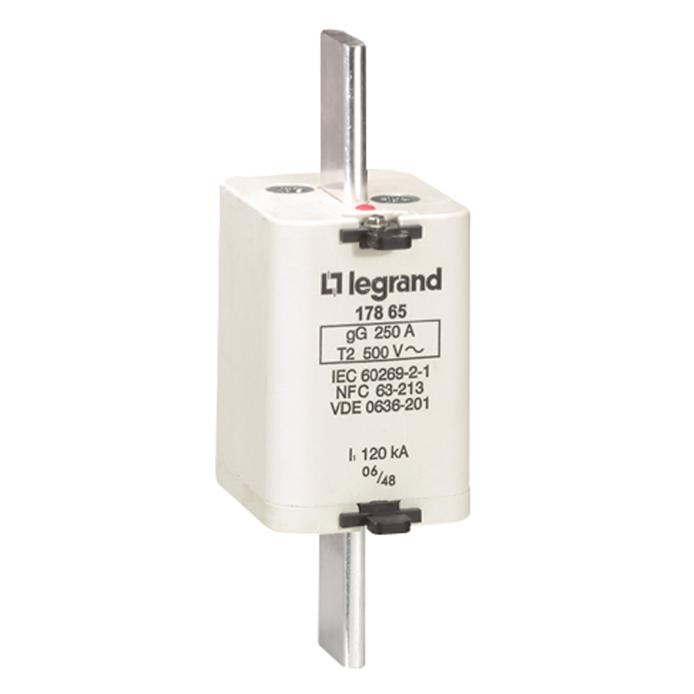 Предохранитель типа gG - размер 2 - с индикатором - 250 A 017865 Legrand