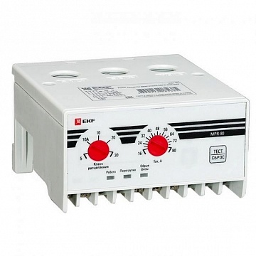 Реле защиты двигателя MPR 80А mpr-80 EKF