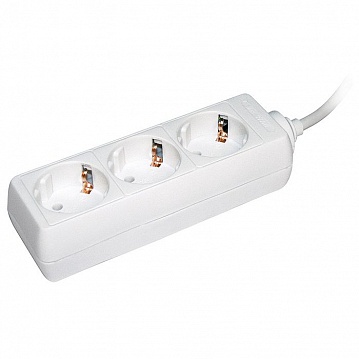 Удлинитель У03 3-местный, 3м, с заземлением, WYP10-16-03-03-Z-N WYP10-16-03-03-Z-N IEK