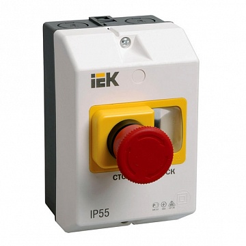 Защитная оболочка с кнопкой 22 мм² IP54, Красный DMS11D-PC55 IEK