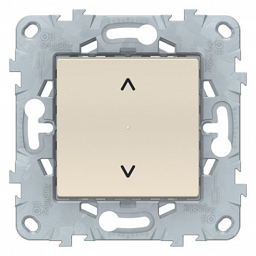 Выключатель для жалюзи UNICA NEW, бежевый NU550844 Schneider Electric