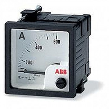 Амперметр щитовой ABB AMT 5А DC, аналоговый, кл.т. 1,5 AMT2-A2-5/48 2CSG411030R4001 ABB