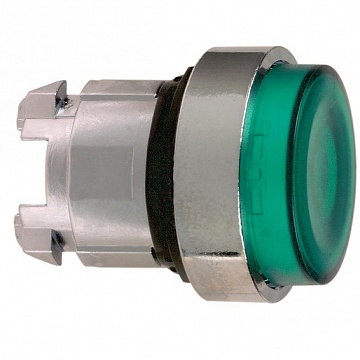 Головка кнопки 22мм² зеленая С ПОДСВЕТКОЙ ZB4BH33 Schneider Electric