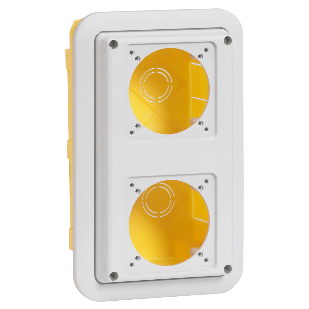 Коробка для скрытого монтажа - P17 Tempra Pro - IP 55 - для 2 встраиваемых розеток 16 А 057721 Legrand
