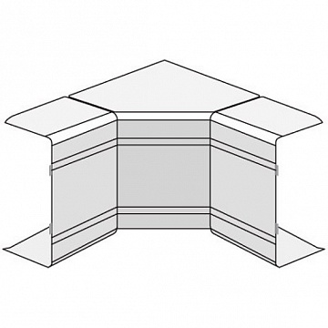NIAV 120x80 Угол внутренний изменяемый (70-120°) (упак. 4шт) 1734 DKC