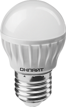 Лампа светодиодная 71 626 OLL-G45-8-230-2.7K-E27 71626 ОНЛАЙТ