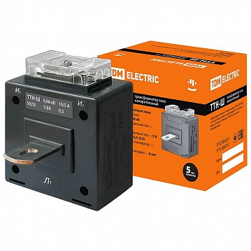 Трансформатор тока ТТН-Ш 10/5А 5ВА, кл.т. 0,5 SQ1101-0002 TDM