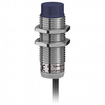 индуктивный датчик, цилиндр., М18, 24-240 В XS218SAMAL5 Schneider Electric