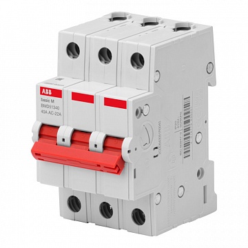 Выключатель нагрузки 3P, 25A, BMD51325 BMD51325 ABB